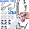 Aérateur filtre robinet chromé transparent bleu rotatif… – vue 2