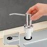 Distributeur savon évier encastrable inox brossé pompe… – vue 6