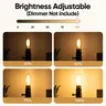 Ampoule Led C35 E14 à intensité variable – vue 4