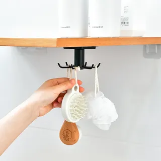 Crochet rotatif 360 pivotant organisateur cuisine rangement suspendu…