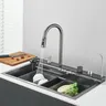 Évier de cuisine cascade gris odor – vue 3