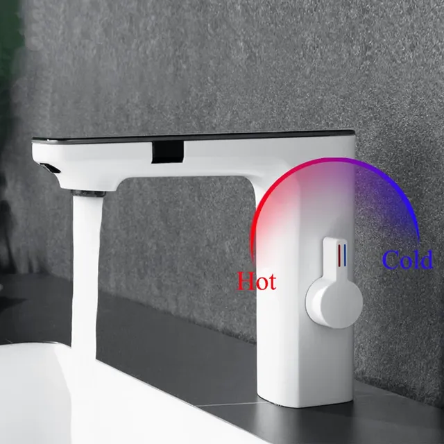 Robinet de lavabo à affichage intelligent de la… – vue 3