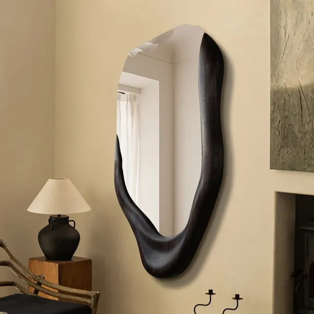 Miroir mural irrégulier salon moderne filles hommes… – vue 4