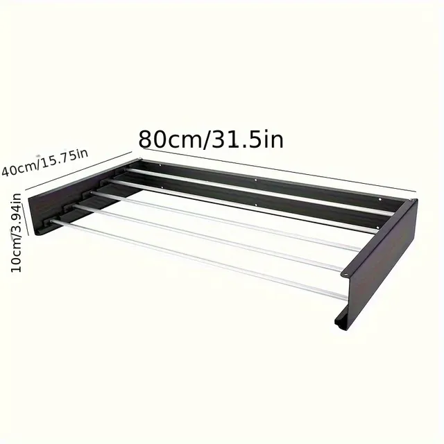 Secheserviettes mural pliable invisible inoxydable… – vue 6