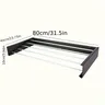 Secheserviettes mural pliable invisible inoxydable… – vue 6