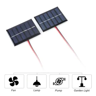 Chargeur de panneau solaire en polysilicium 1W 3V