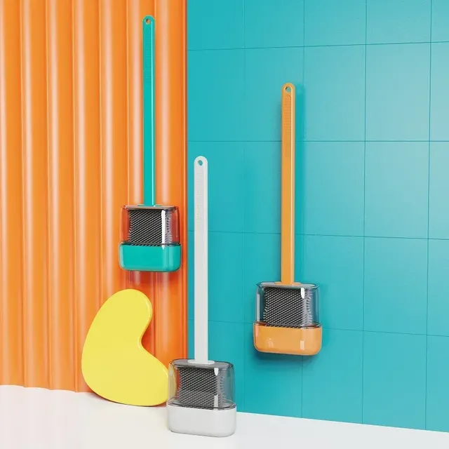 Ensemble de brosses de nettoyage de toilettes avec… – vue 3