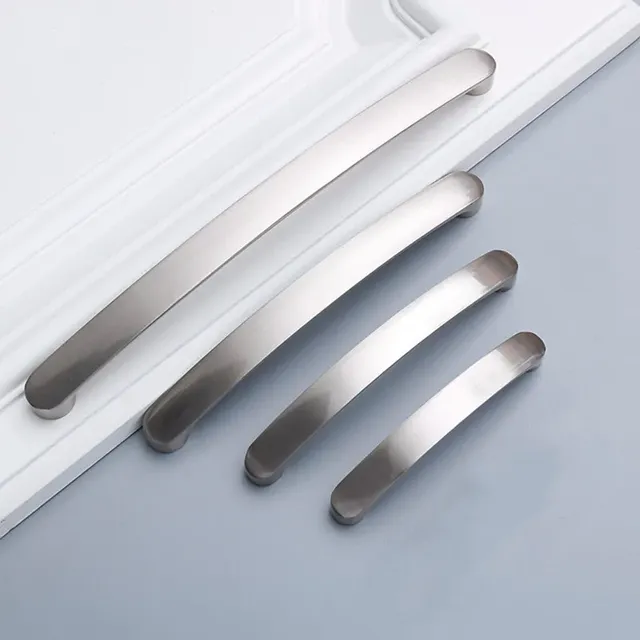 Poignée meuble alliage aluminium finition nickel brossé… – vue 2