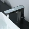 Robinet de salle de bains en laiton blanc intelligent – vue 5