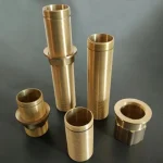 Pièces de rechange de robinet, pied fixe en laiton massif, robinet de lavabo de cuisine, mélangeur à pied fixe allongé, accessoires d&rsquo;installation, écrou à vis