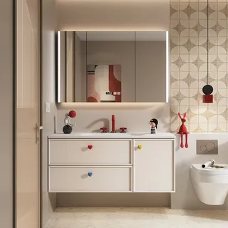 Meuble De Salle De Bain à tiroirs