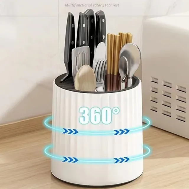 Boîte rangement multifonctionnelle couverts égouttoir… – vue 2