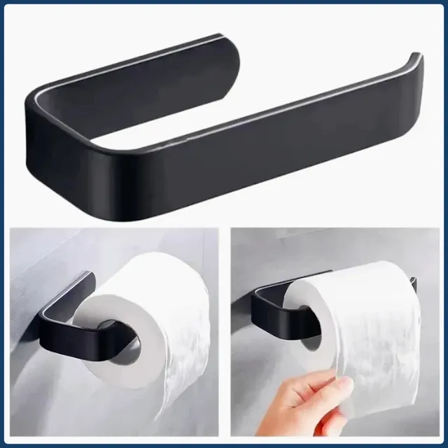 Porte-serviettes auto-adhésif en aluminium – vue 2