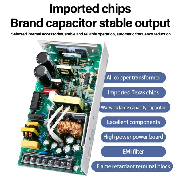 Alimentation à découpage à Triple sortie 30W 50W 60W… – vue 2