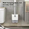 Ensemble de brosses de toilette murales de qualité… – vue 3