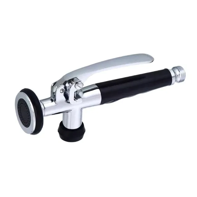 Pistolet douchette rinçage évier chromé noir laiton… – vue 2