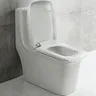 Siège de toilette carré à fermeture douce – vue 2