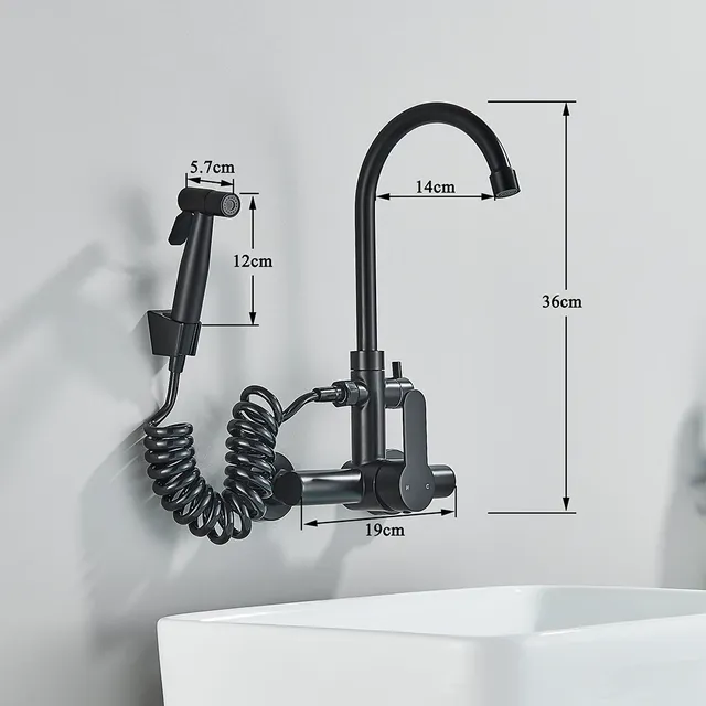 Robinet de cuisine avec pistolet de pulvérisation – vue 5