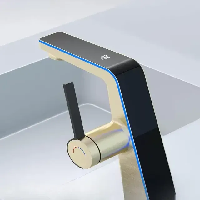 Robinet de lavabo intelligent à affichage numérique de… – vue 5