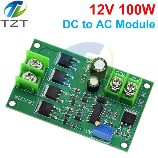 Transformateur d'onduleur de puissance 100W DC-AC DC 12V… – vue 5