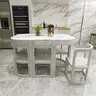 Table à manger pliante ovale de luxe…