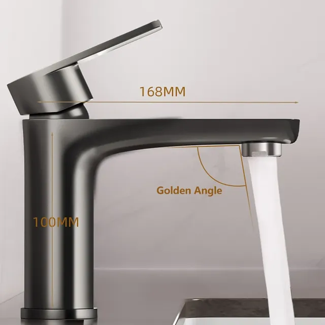 Robinet bassin mitigeur monocommande acier inoxydable… – vue 5