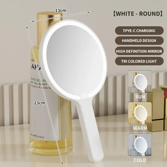 Miroir de maquillage LED à lumière de remplissage – vue 2