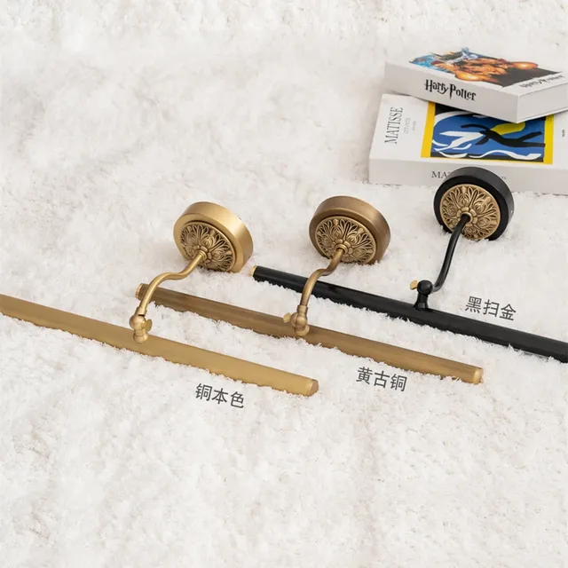 LED Bronze miroir avant lumière salle de bain applique… – vue 2