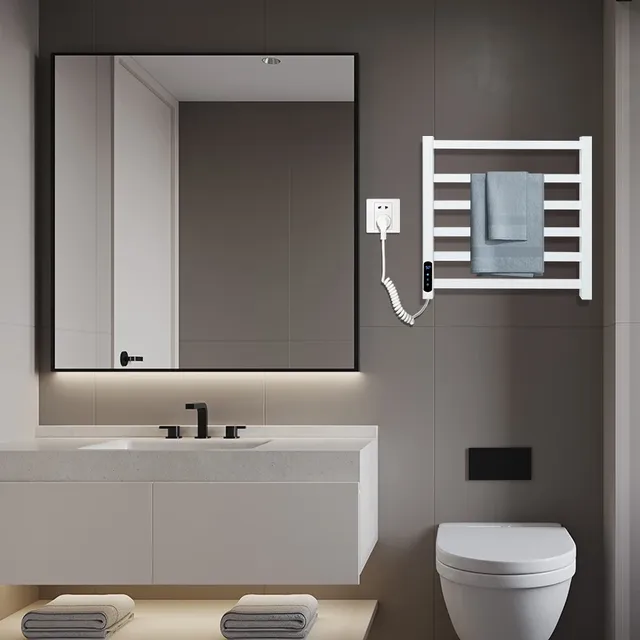 Chauffe-serviettes électrique en acier inoxydable 304 – vue 3