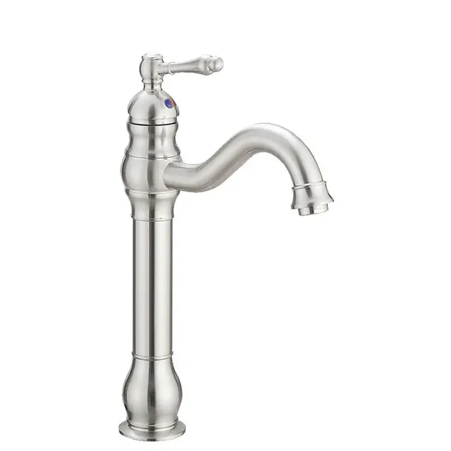 Robinet de lavabo en laiton Vintage – vue 5