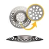 Filtre d'évier de cuisine en maille d'acier inoxydable – vue 5