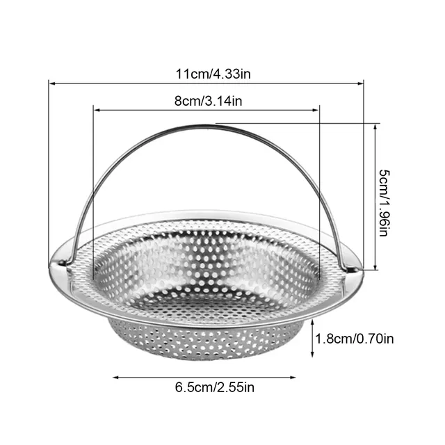 Crépine évier acier inoxydable antirouille anticorrosion… – vue 6
