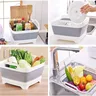Lavabo pliable portable 9 litres bouchon vidange… – vue 6