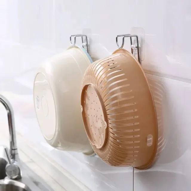 Crochets auto-adhésifs muraux pour lavabo – vue 4