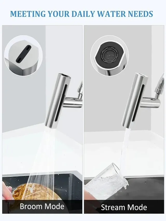 Robinets de cuisine cascade 4 en 1 – vue 5