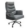 Cuir moderne confortable siège ordinateur luxe bureau… – vue 3