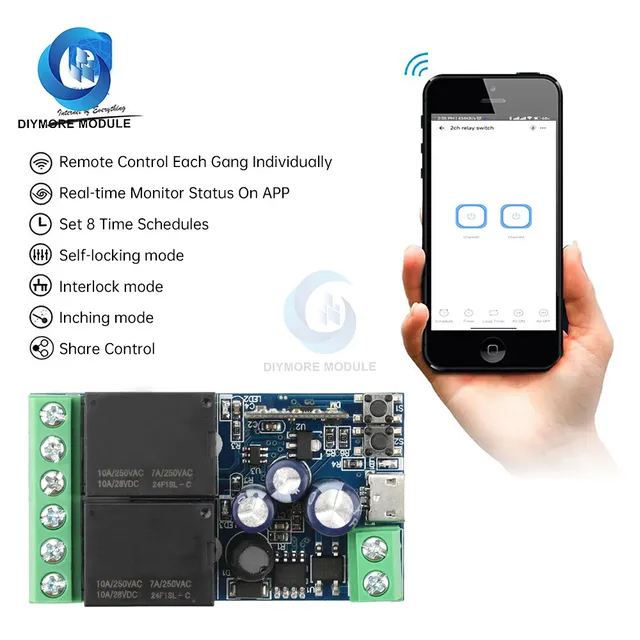 Fonctionne avec Ewelink commutateur WIFI intelligent… – vue 3
