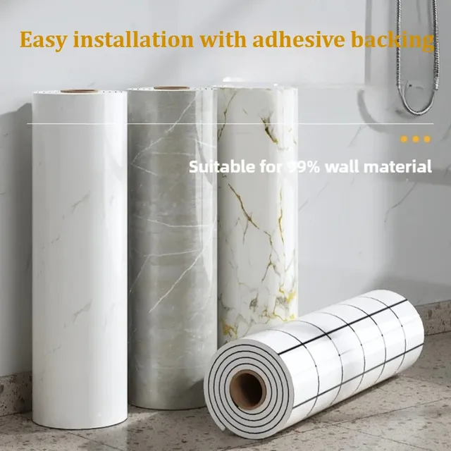 Panneau de décoration murale imperméable pour salle de… – vue 2