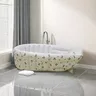 Baignoire gonflable bébé portable PVC écologique dossier… – vue 3