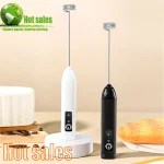 GBBMA batteur à oeufs portatif Rechargeable mélangeur de mousse cuisine automatique café lait mousse mélangeur cuisine fouet outils