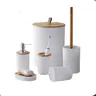 1 pièce ensemble d'accessoires de salle de bain 6 pièces… – vue 4
