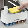Double distributeur de savon avec porte-éponge – vue 6
