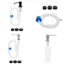 Distributeur savon évier encastrable pompe inox brossé… – vue 1