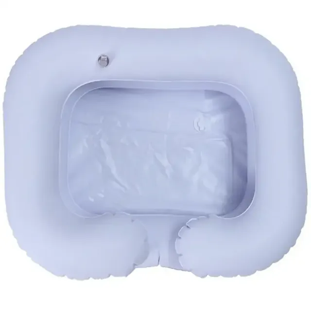 Évier gonflable PVC shampooing bassin lavabo lavabo pour… – vue 3