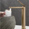 Mitigeur lavabo vasque monocommande bronze antique bec… – vue 4