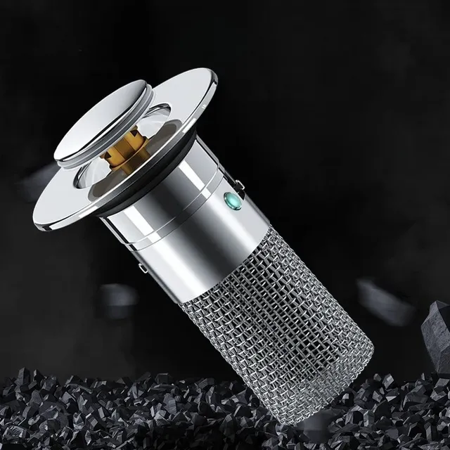 Filtre de vidange d'évier en acier inoxydable – vue 3