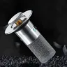 Filtre de vidange d'évier en acier inoxydable – vue 3