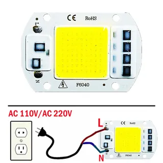 LED COB lampe perle 20W 30W 50W 220V IP65 IC intelligent pas besoin de…