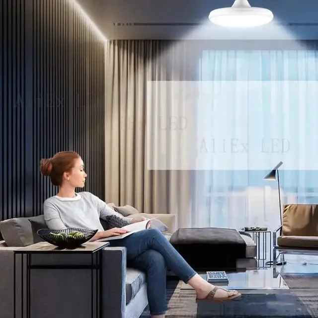 Ampoule LED en forme d'ovni pour éclairage intérieur – vue 6