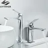 Robinet de lavabo chromé – vue 2